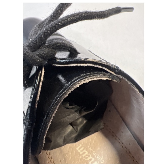 Florsheim Boy's Lace Up Dress Shoes Size 3.5 Youth Some Scuffs Cap Toe Oxford - Picture 15 of 16